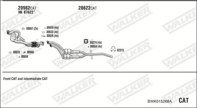 WALKER BWK015268A