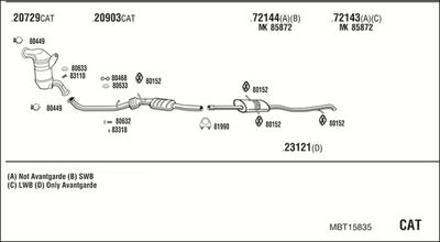 WALKER MBT15835