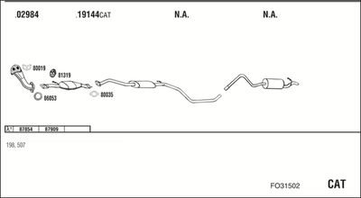 WALKER FO31502 WALKER FO31502