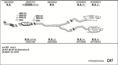 WALKER HYK020104AA