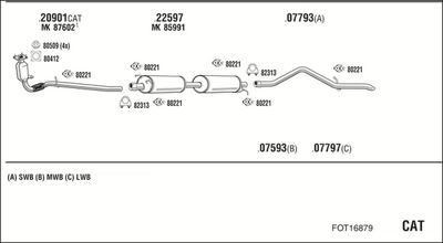 WALKER FOT16879 WALKER FOT16879