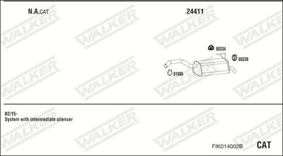 WALKER FIK014002B