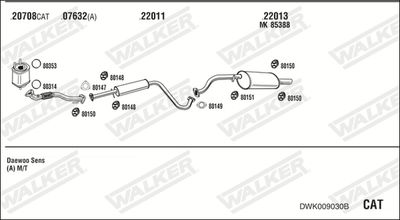 WALKER DWK009030B