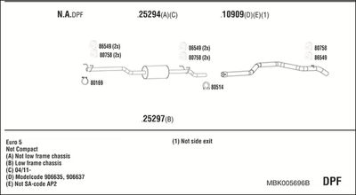 WALKER MBK005696B