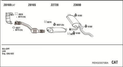 WALKER REK023075BA