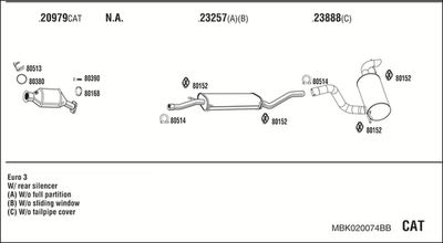 WALKER MBK020074BB