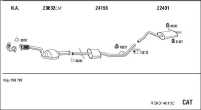 WALKER REK014610C