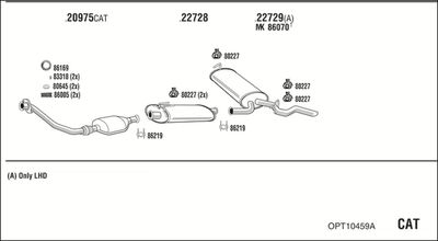 WALKER OPT10459A WALKER OPT10459A