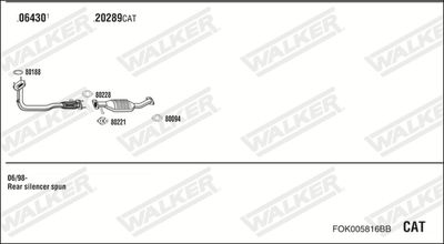 WALKER FOK005816BB WALKER FOK005816BB