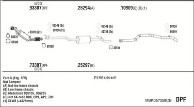 WALKER MBK057359CB