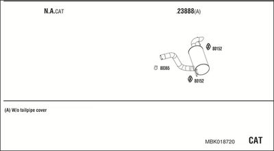 WALKER MBK018720