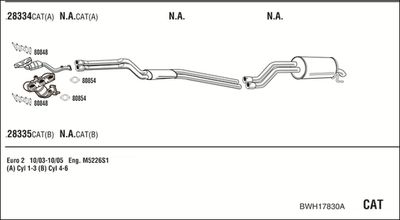 WALKER BWH17830A