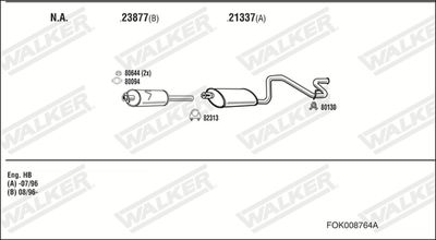 WALKER FOK008764A WALKER FOK008764A