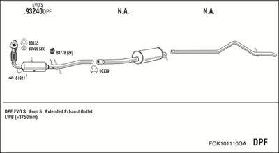 WALKER FOK101110GA