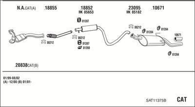 WALKER SAT11375B