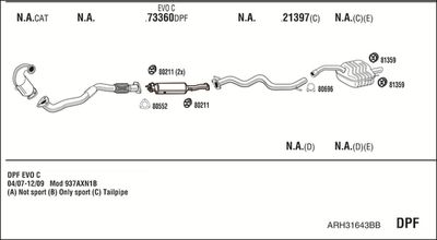 WALKER ARH31643BB