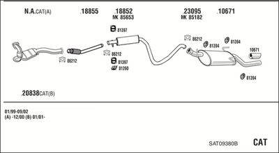 WALKER SAT09380B