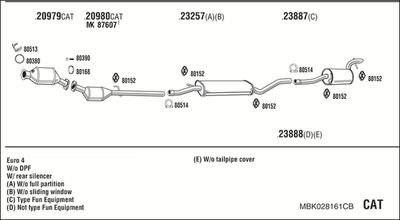 WALKER MBK028161CB