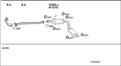 WALKER PE85007