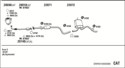 WALKER DWK010005BA