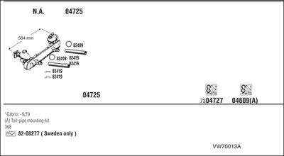 WALKER VW70013A