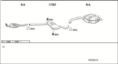 WALKER RE35013 WALKER RE35013