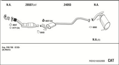 WALKER REK016502BB