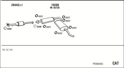 WALKER PE85003