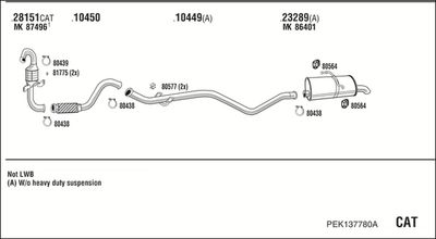 WALKER PEK137780A