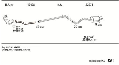 WALKER REK026629AA