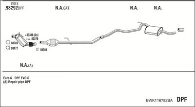 WALKER BWK116782BA