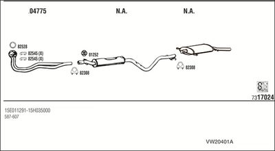 WALKER VW20401A