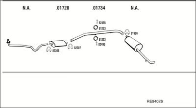 WALKER RE94026 WALKER RE94026