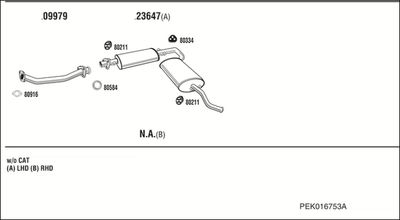 WALKER PEK016753A