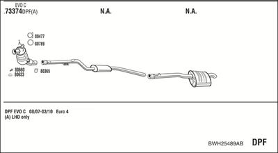 WALKER BWH25489AB
