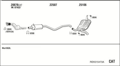 WALKER REK015473A WALKER REK015473A