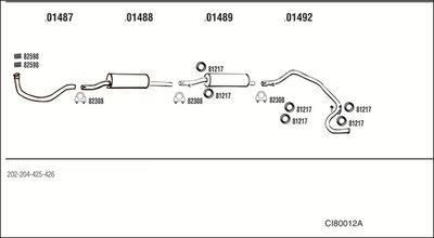 WALKER CI80012A