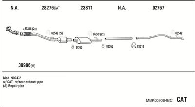 WALKER MBK009064BC