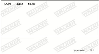 WALKER DSK118606