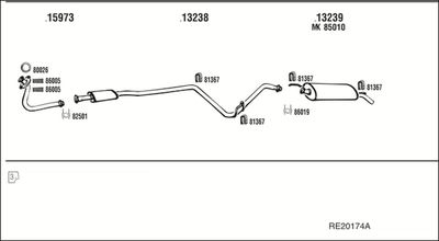 WALKER RE20174A