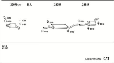 WALKER MBK028158AB