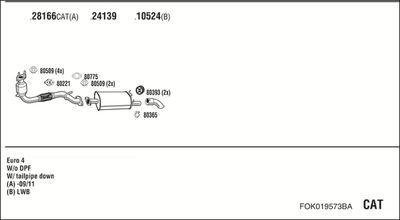 WALKER FOK019573BA WALKER FOK019573BA