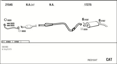 WALKER RE21047 WALKER RE21047