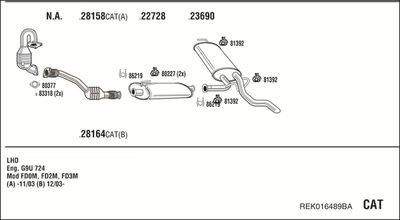 WALKER REK016489BA