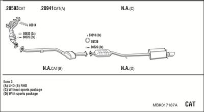 WALKER MBK017187A