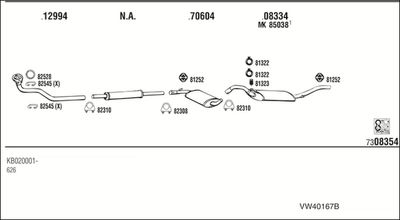 WALKER VW40167B