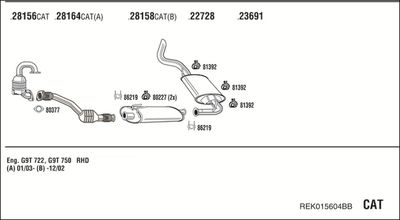 WALKER REK015604BB
