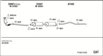 WALKER FO80163B WALKER FO80163B