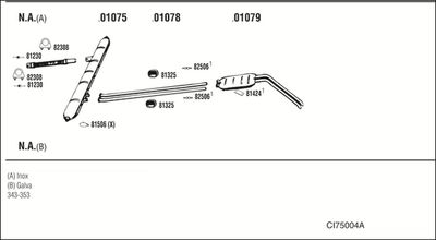 WALKER CI75004A