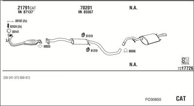 WALKER FO30850